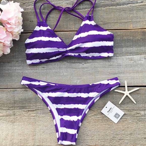 Cupshe Other - Cupshe Violet Swim Bottoms